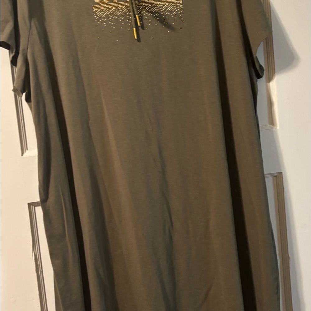 Calvin Klein Green Boxy Short Sleeve T-shirt